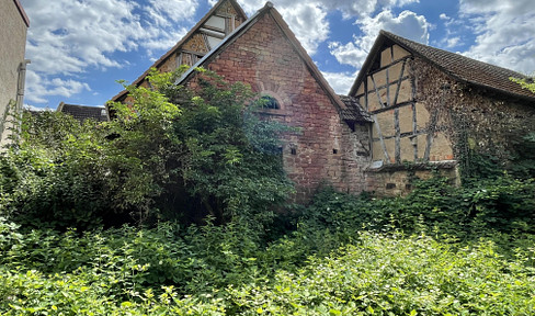 Stark sanierungsbedürftige Hofreite in ruhiger Lage von Babenhausen-Langstadt zu verkaufen