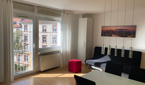 Attractive 1-room apartment in a central and quiet location in Nordend-West