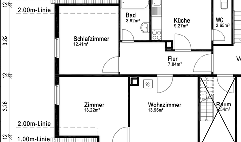 Cozy top floor apartment in a central location