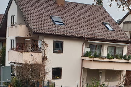 2 1/2 Zimmer Wohnung im EG mit Terrasse und Gartenanteil in Stuttgart Weilimdorf