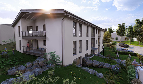 NEW BUILD 68 sqm apartment in a quiet location in Seelscheid First occupancy