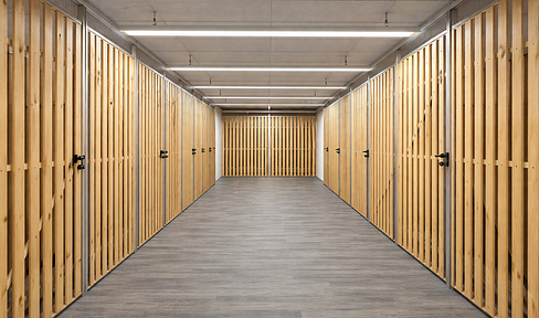 Flexible storage units in the center of Bad Griesbach.