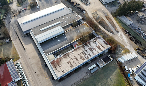 Commercial hall 5 euros per square meter, divisible from 500 square meters possible