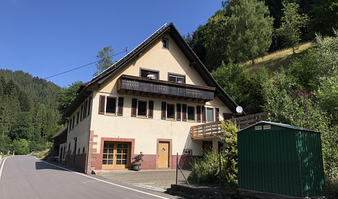 Zweifamilienhaus renoviert/saniert-1,73 ha Grund, Alleinlage, PV-Anlage, Quelle, am Wildbach