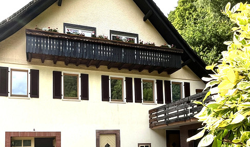 Two-family house renovated/refurbished-1.73 ha plot, secluded location, PV system, spring, by a torrent