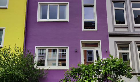 Beautiful old Bremen terraced house in the Steintor district - commission-free