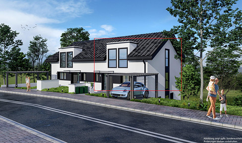 Large 4 room new build apartment KFW 40 in Neunkirchen-Seelscheid