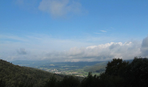 Landhaus, 3 Wohnungen, Alleinlage, unverbaubarer Fernblick, Südlage, Urlaubsregion Sonnenwald