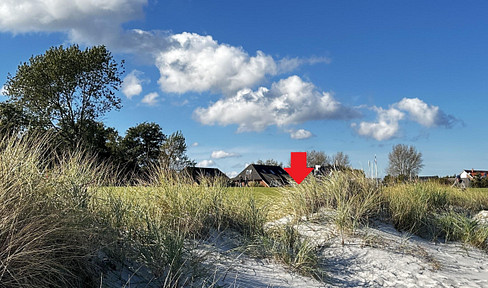 1st row Baltic Sea: Light-flooded, modern ground floor apartment, 2 terraces, barrier-free