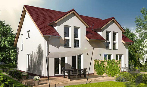 Architect's house KfW 40 with 3 residential units