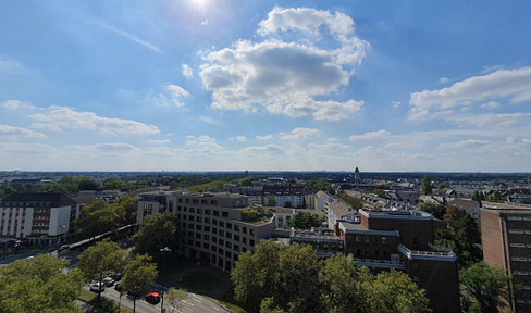 Über den Dächern Kölns! 62m² vollmöblierte 2 Zimmer Wohnung