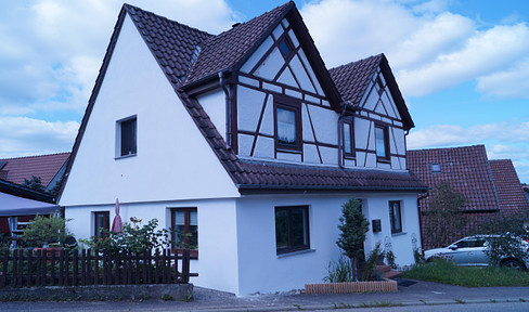 Lovingly renovated half-timbered house