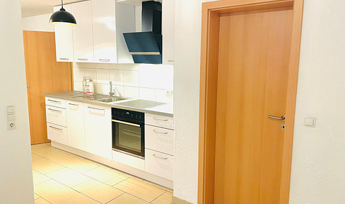 2-room apartment with new fitted kitchen in Stegaurach best location and city bus connection