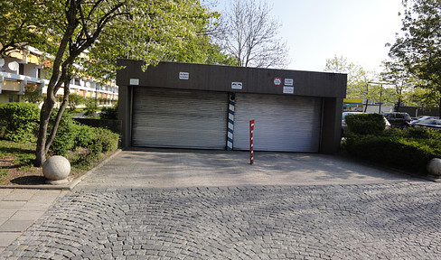 Underground parking space in the Pharaohaus in Bogenhausen (Munich)