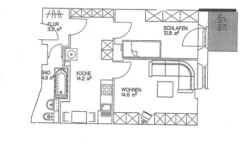 2 R-ETW balcony with view of the Rosental, location! Location! Location!