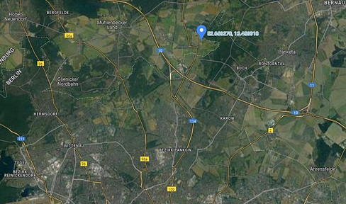 Building plot perfectly located very close to Berlin with building permit EFH -commission free-