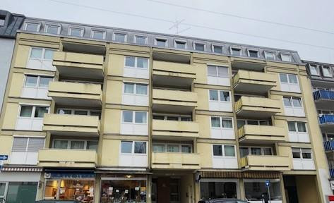 commission-free, 200 meters Rotkreutzplatz U1/U7, 1 room apartment, rented, elevator, underground parking space