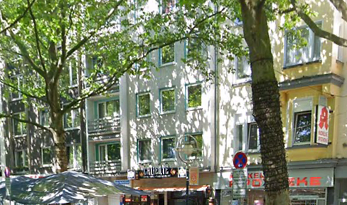 2-room apartment in downtown Dortmund.