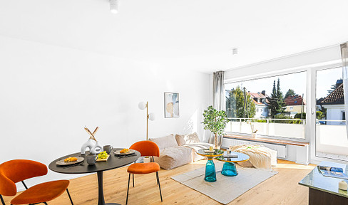 Stilvolle Architekten 2 Zimmerwohnung in begehrter Münchner Lage