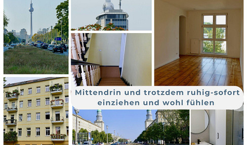 Rare opportunity! Beautiful single apartment for sale in Berlin-Friedrichshain, ready to move into