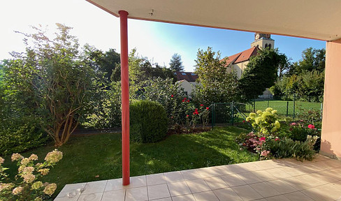 2-Zimmer Seniorenwohnung mit Terrasse und kleinem Garten in Weißenburg - OHNE MAKLER