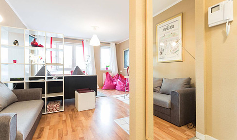 Ready-to-occupy apartment in a prime location on the border of Prenzlauer Berg and Mitte