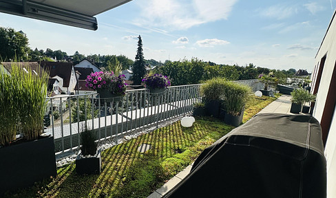 Penthouse-Wohnung mit Alpenblick & großzügigem Südbalkon