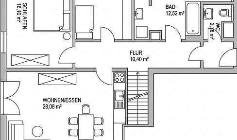 Moderne 3-Zimmer-Wohnung mit offenem Wohnkonzept in Sendling – 81 m² Wohnfläche + 40 m² UG