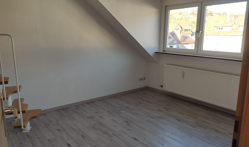 1 room attic apartment in Stgt-Obertürkheim near S-Bahn for rent