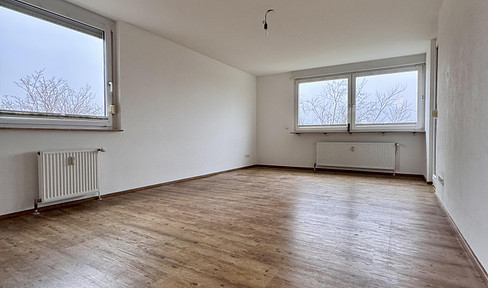 Beautifully renovated 2-room apartment with EBK and distant view