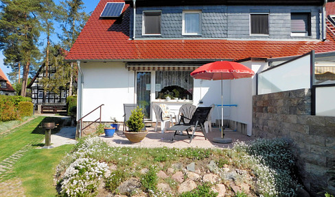 Schönes möbliertes Ferienhaus in ruhiger Ortslage, nah am See und Wald, in Templin, ohne Makler