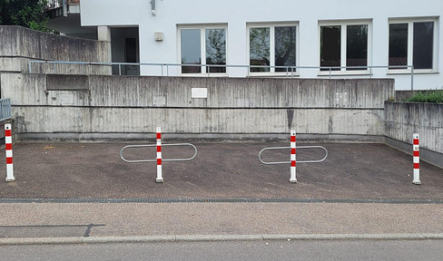 Underground parking spaces and outdoor parking spaces in a central location in Marbach