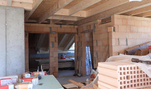 2nd construction phase - new construction DG apartment with mountain view