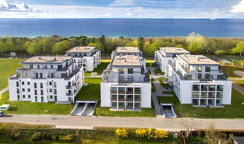 Modern 3-room apartment directly on the Baltic Sea