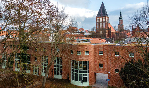 Bezugsfertige 1,5 Raumwohnung am Wall in der Greifswalder Innenstadt