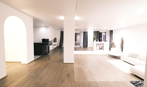 *OHNE PROVISION* Modernisierte, charmante 3,5-Zi.-Wohnung inkl. 150m² Wohnfl., Garage, Terrasse, EBK