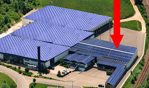 1000m² Lager- und Produktionshalle im Industriegebiet 2,75 €/m² nähe Saarbrücken (Optionale Büros)