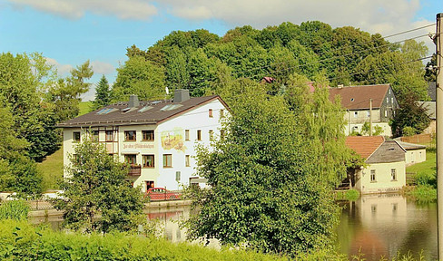 Großzügige 3-Raum-Wohnung mit Garten in Stangengrün