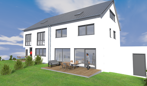 PRIVATE NEW BUILDING PROJECT - Architect's semi-detached house