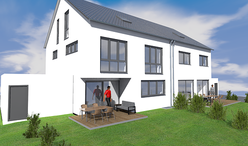 PRIVATE NEW BUILDING PROJECT - Architect's semi-detached house