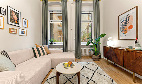 Renovated Historic Apartment w/ Garden - Furnished & Close to S-Bahn Ring