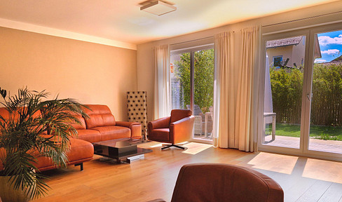 Energy-efficient corner house in Putzbrunn * Free of commission