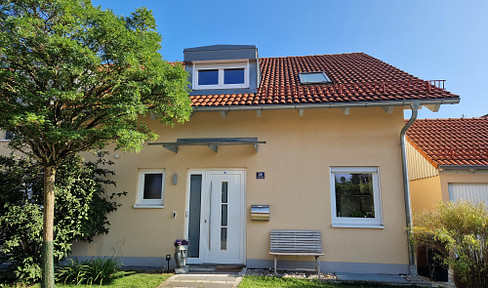 Modern and high-quality corner terraced house in Putzbrunn * Commission-free