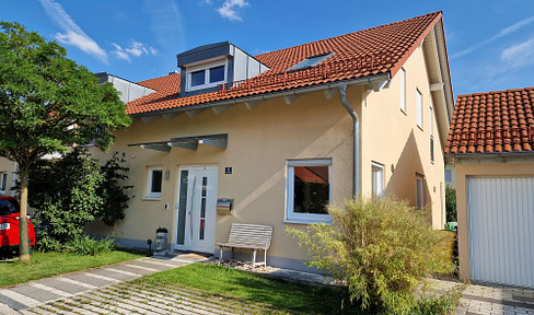 Energy-efficient corner house in Putzbrunn * Free of commission