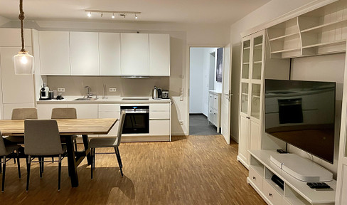 High-quality, modern 2-room apartment centrally located in Sachsenhausen-Nord