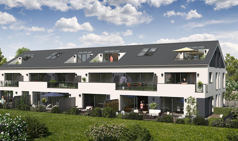 Maisonette in top location! Modern residential complex in a central location, close to nature - directly on the Lech ...