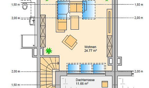 Maisonette in top location! Modern residential complex in a central location, close to nature - directly on the Lech ...