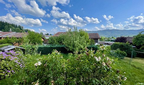 Sonniges Baugrundstück mit Bergblick im bayerischen Oberland – Hausham