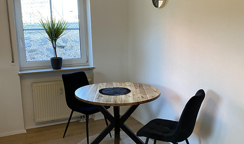 High-quality renovated, furnished 1.5-room apartment in Geisenhausen