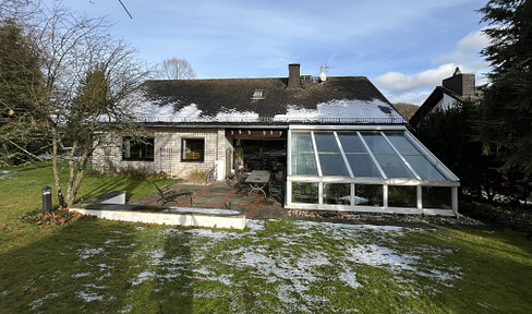 Einfamilienhaus mit unverbaubarem Blick